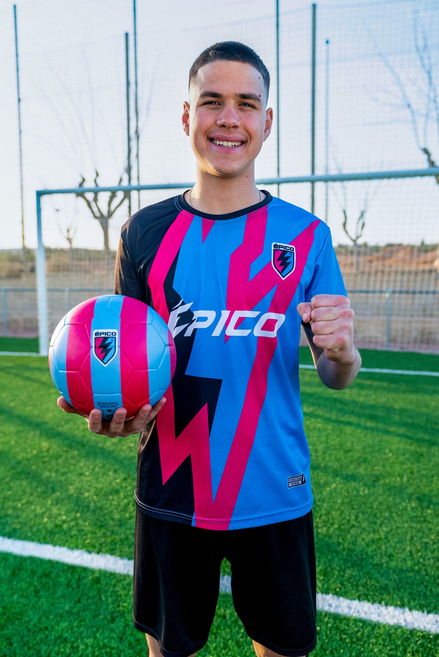 Balón Épico Rosa y Azul