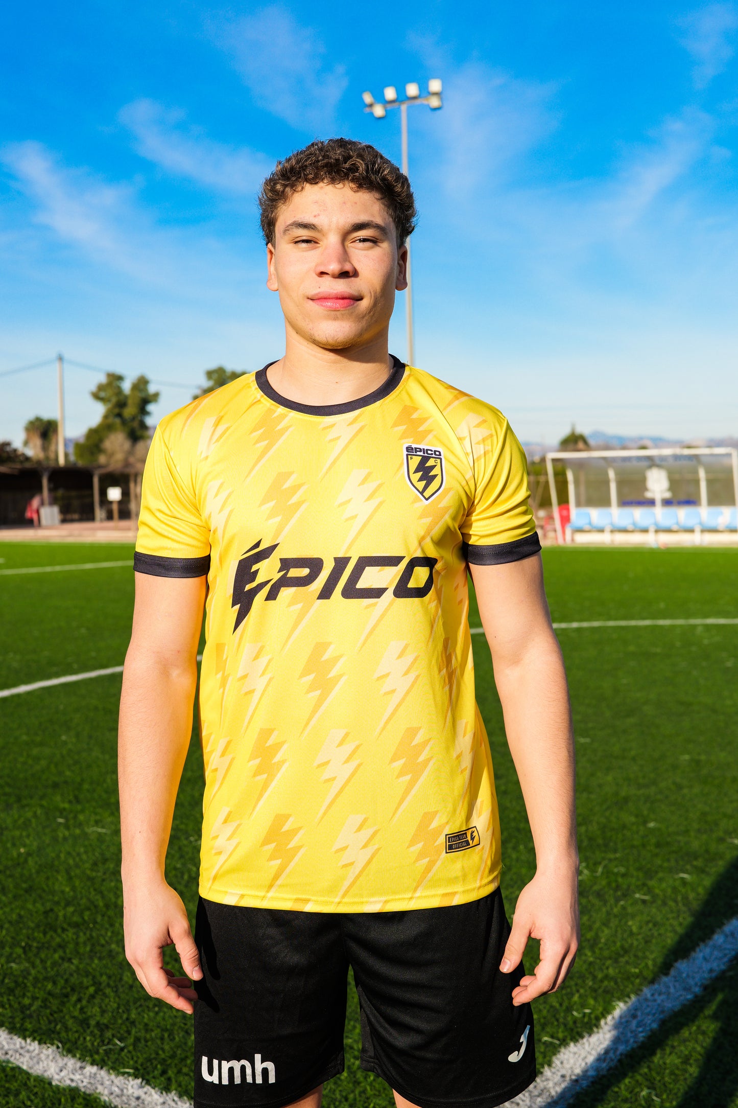 Camiseta Amarilla Naim 9 - Firmada