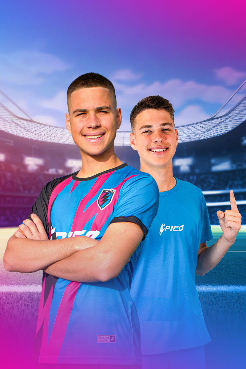 Pack Épico Rosa y Azul 2 Camisetas