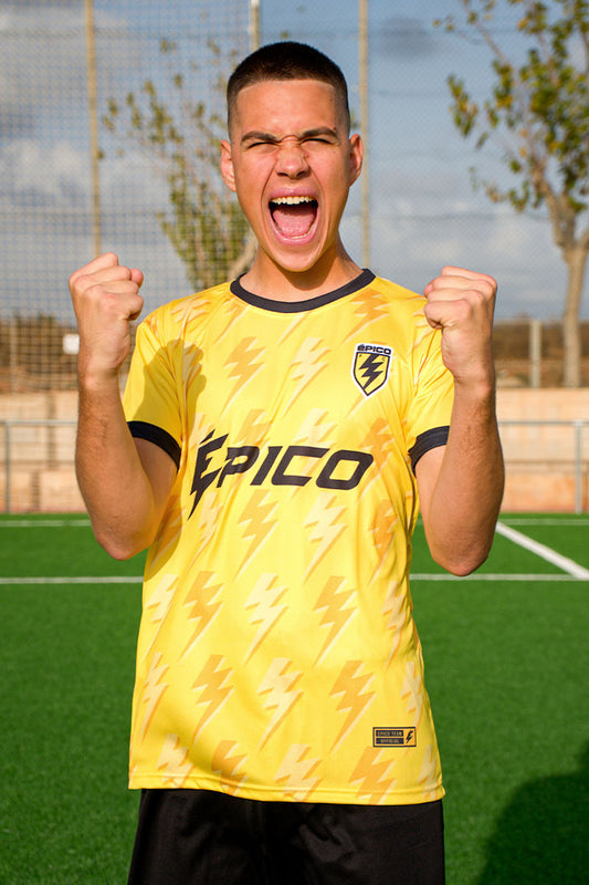 Camiseta Épico F.C Amarilla