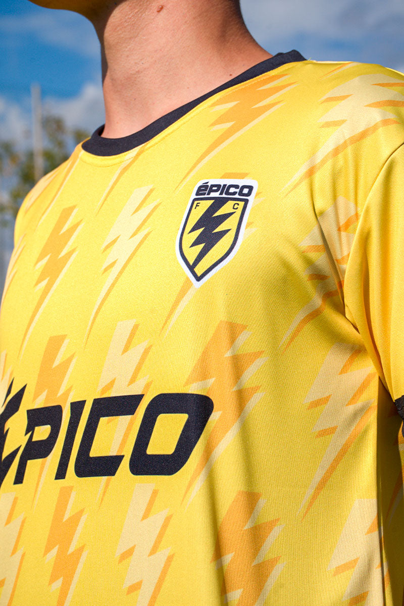 Camiseta Épico F.C Amarilla (Firmado por Exal)