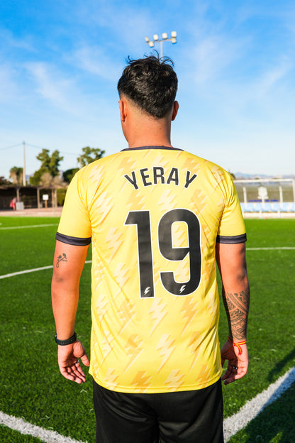 Camiseta Amarilla Yeray 19 - Firmada
